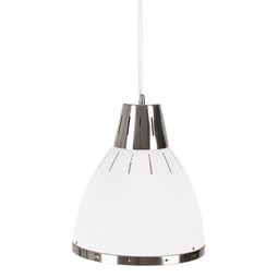 Plafondlamp Metaal Wit 30 x 30 x 35 cm industrial