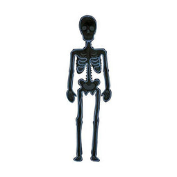 Halloween Decoraties My Other Me Zwart 30 x 90 cm