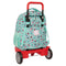 Schoolrugzak met Wielen Hello Kitty Sea lovers Turkoois 33 X 45 X 22 cm