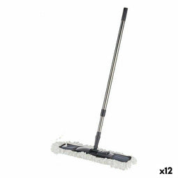 Mop Polyester Metaal 17 x 130 x 46 cm (12 Stuks)