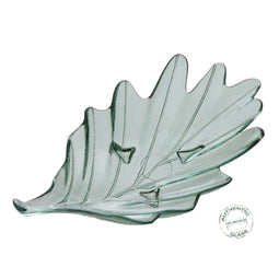 Middenstuk 46 x 25 x 12 cm Gerecycled glas Groen