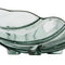 Middenstuk 46 x 25 x 12 cm Gerecycled glas Groen