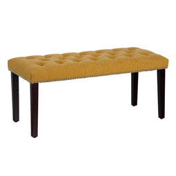 Kruk 115 x 44 x 43 cm Mosterd