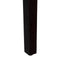 Kruk 115 x 44 x 43 cm Mosterd