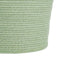 Veelzijdige mand 3 Onderdelen 28 x 28 x 36 cm Touw Lichtgroen