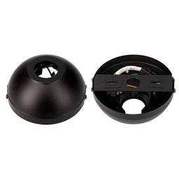 Hangende lamp EDM 33810 Navulling Zwart Aluminium