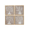 Schilderij Home ESPRIT Vaas Scandinavisch 30 x 2 x 30 cm (2 Stuks)
