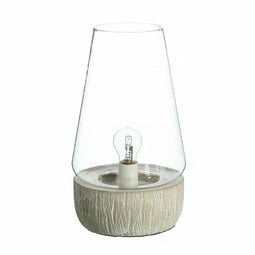 Bureaulamp LÁMPARAS INDUSTRIALES 21,5 x 21,5 x 38 cm Kristal Grijs Cement