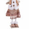 Kerstversiering Multicolour Metaal Polyfoam Weefsel Engel 16 x 8 x 36 cm