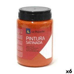 Gematigd La Pajarita L-06 6 Onderdelen Gesatineerd School Oranje