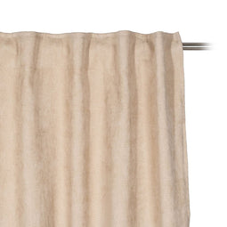 Gordijn Beige Polyester 140 x 260 cm