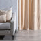 Gordijn Beige Polyester 140 x 260 cm