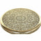 Bijzettafel DKD Home Decor Gouden Metaal Arabisch (42 x 42 x 57 cm)