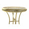 Bijzettafel DKD Home Decor Gouden Metaal Arabisch (42 x 42 x 57 cm)
