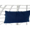 Hangende tuinstoel DKD Home Decor Marineblauw Wit Aluminium Synthetische rotan 90 x 70 x 110 cm (...
