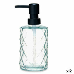 Zeepdispenser Berilo CN-B5463VB-1-367 Transparant Kristal Plastic Diamant 410 ml 9 x 18 x 7 cm (1...