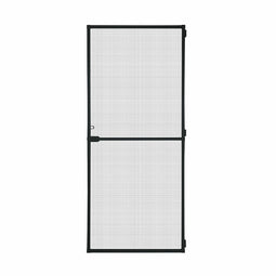 Muskietennet Schellenberg Deuren Met lijst Glasvezel Zwart Aluminium (100 x 210 cm)