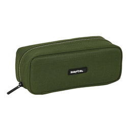 Schoolpennenzak Safta Dark forest Zwart Groen 21 x 8 x 8 cm