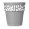 Zelfwaterende bloempot Stefanplast Cloe Grijs Plastic 29 x 29 x 29 cm (6 Stuks)