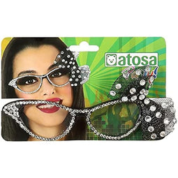 Bril Zwart Helder Lasso