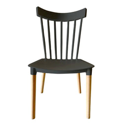 Keukenstoel Versa Zwart 52,5 x 80 x 43 cm