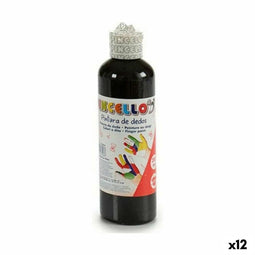Vingerverf 200 ml Paars 12 Stuks