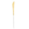 Messen Set Bidasoa Gio Gouden Wit Metaal (12 Stuks)