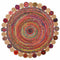 Tapijt DKD Home Decor Katoen Multicolour Jute (200 x 200 x 1 cm)