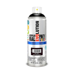 Sprayverf Pintyplus Evolution RAL 9005 400 ml Mat Waterbasis Jet Black