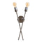 Muurlamp 18 x 10 x 45 cm Metaal Zilver