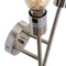 Muurlamp 18 x 10 x 45 cm Metaal Zilver