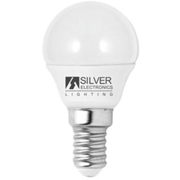 Sferische Ledlamp Silver Electronics Eco E14 5W Kies uw optie 6000K