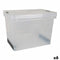 Opbergbak met Deksel Evolution Transparant 39 x 29 x 20,5 cm (6 Stuks) (39 x 29 x 20,5 cm)