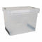 Opbergbak met Deksel Evolution Transparant 39 x 29 x 20,5 cm (6 Stuks) (39 x 29 x 20,5 cm)