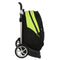 Schoolrugzak met Wielen Real Betis Balompié Zwart Limoen 32 x 44 x 16 cm