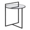 Kleine bijzettafel Zwart Ijzer Spiegel 59 x 59 x 67,5 cm