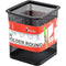 Potloodhouder MP Zwart Metaal 8 x 8 x 10 cm (12 Stuks)