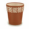 Zelfwaterende bloempot Stefanplast Orfeo Terra cotta Plastic 15 x 15 x 15 cm (12 Stuks)