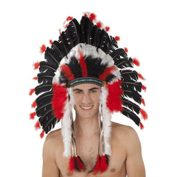 Wapen My Other Me Indian chief Rood Zwart