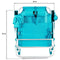 Klapstoel met Koeler Textiline Coral 55 x 24 x 63 cm Turkoois