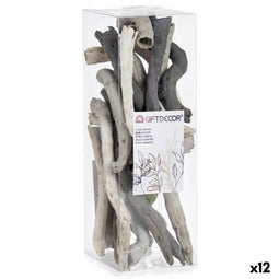 Decoratieve boomstam Grijs (12 Stuks)