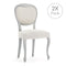 Stoelhoes Eysa JAZ Warm wit 50 x 5 x 50 cm 2 Stuks