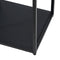 Planken SQUARE Zwart Staal 100 x 30 x 81 cm
