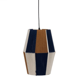 Plafondlamp Papier Ijzer Strepen 220-240 V 28 x 28 x 39 cm