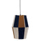 Plafondlamp Papier Ijzer Strepen 220-240 V 28 x 28 x 39 cm