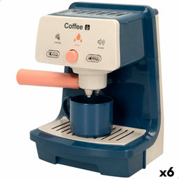 Koffiemachine (speelgoed) Colorbaby 13 x 18 x 12 cm (6 Stuks)