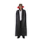 Cape Zwart Vampier Polyester (Één maat)