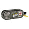Pennenetui met 2 vakken Jurassic World Warning Grijs 21 x 8 x 6 cm