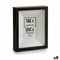 Muurfotlijst Hout Kristal Donkerbruin 5 x 27,1 x 22,5 cm (8 Stuks)