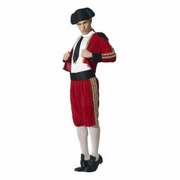 Kostuums voor Volwassenen Rood (6 Onderdelen) Maat M/L